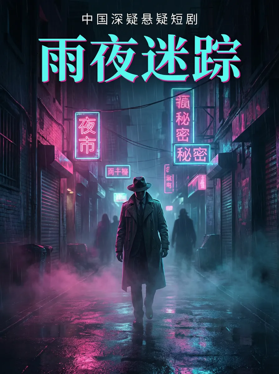 苹果遭起诉 悬疑追踪短剧 - 雨夜迷踪海报